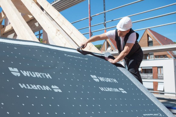 Magazin Teaser Construire de manière étanche à l'air et au vent avec Würth – Le meilleur pour la toiture
