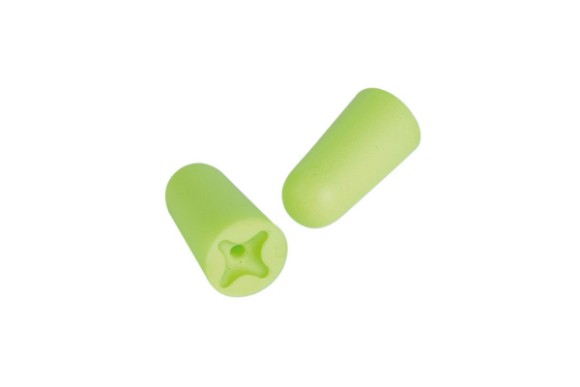 Tampons auriculaires (matière plastique ou mousse extensible)
