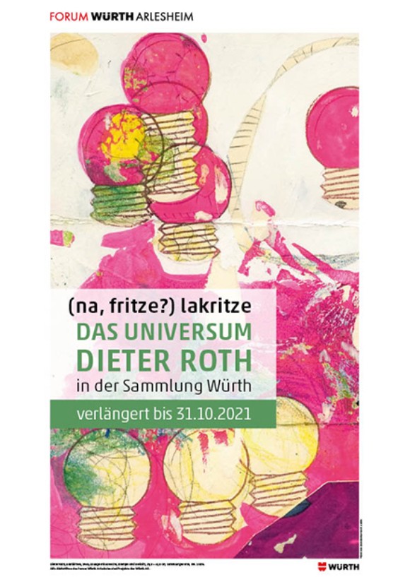 (na, fritze?) lakritze Das Universum Dieter Roth in der Sammlung Würth| Künstlerbücher von A-Z